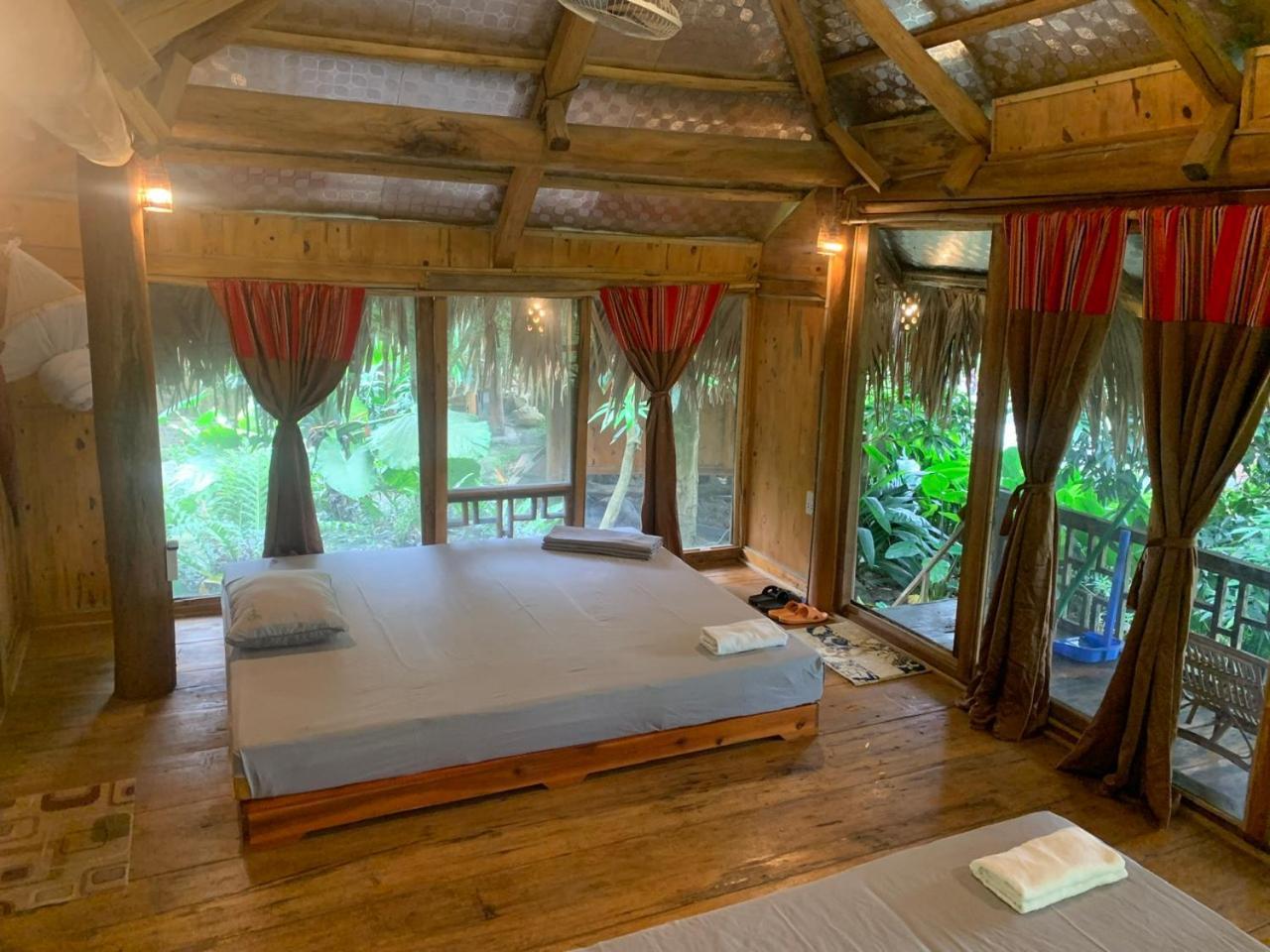 Pu Luong Cuisine Garden Homestay Lang Bang Dış mekan fotoğraf