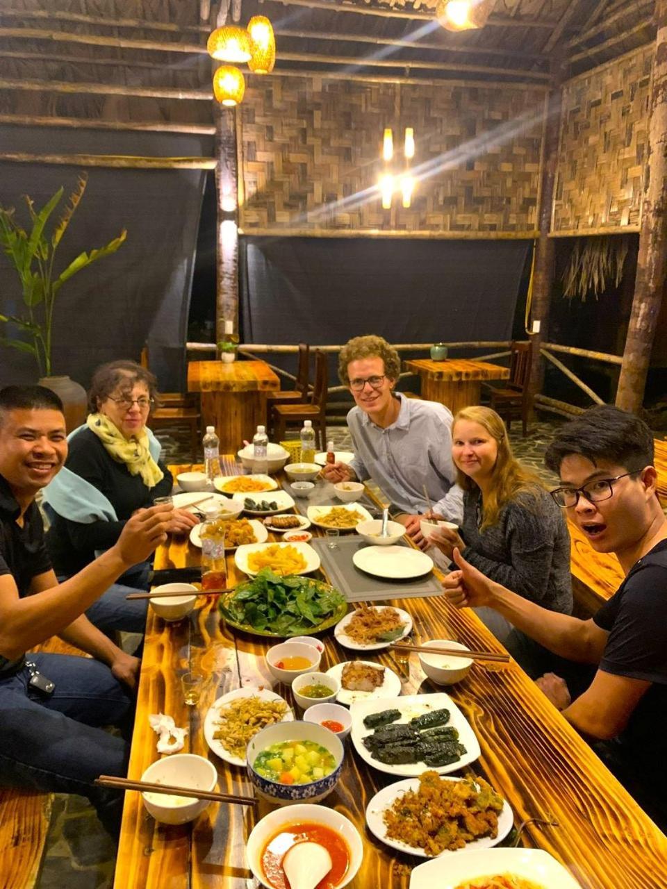 Pu Luong Cuisine Garden Homestay Lang Bang Dış mekan fotoğraf