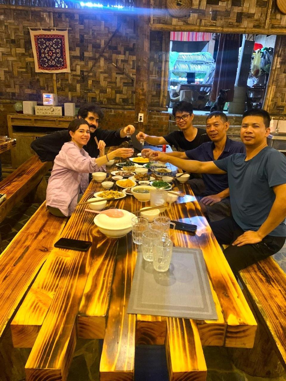Pu Luong Cuisine Garden Homestay Lang Bang Dış mekan fotoğraf