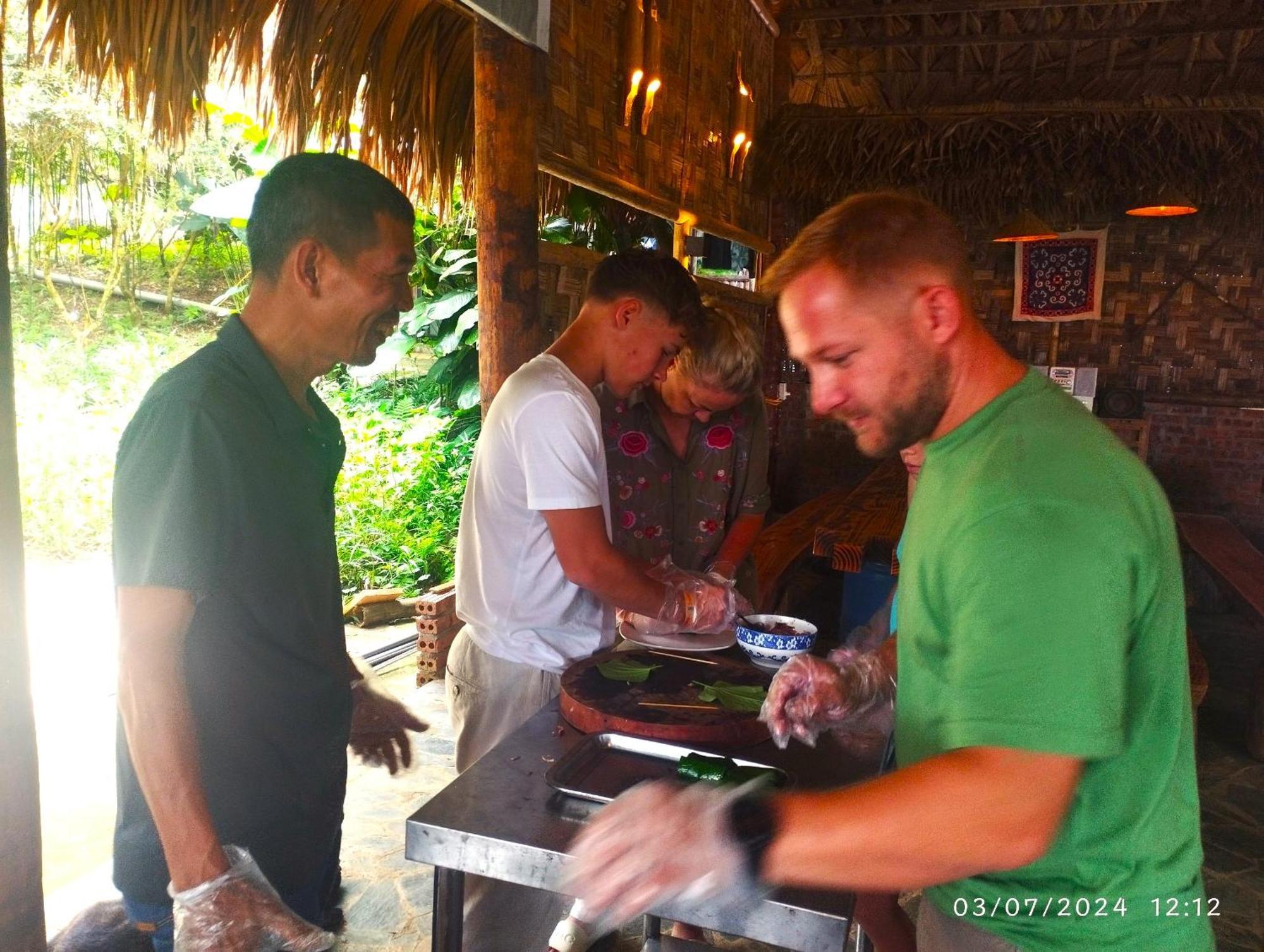 Pu Luong Cuisine Garden Homestay Lang Bang Dış mekan fotoğraf