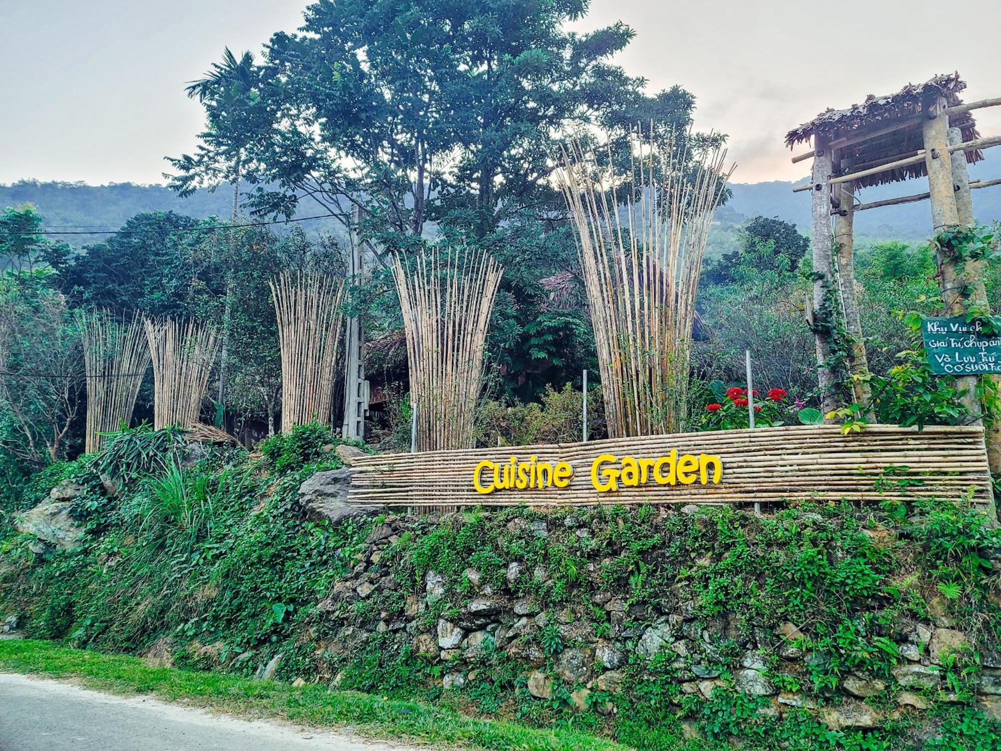 Pu Luong Cuisine Garden Homestay Lang Bang Dış mekan fotoğraf