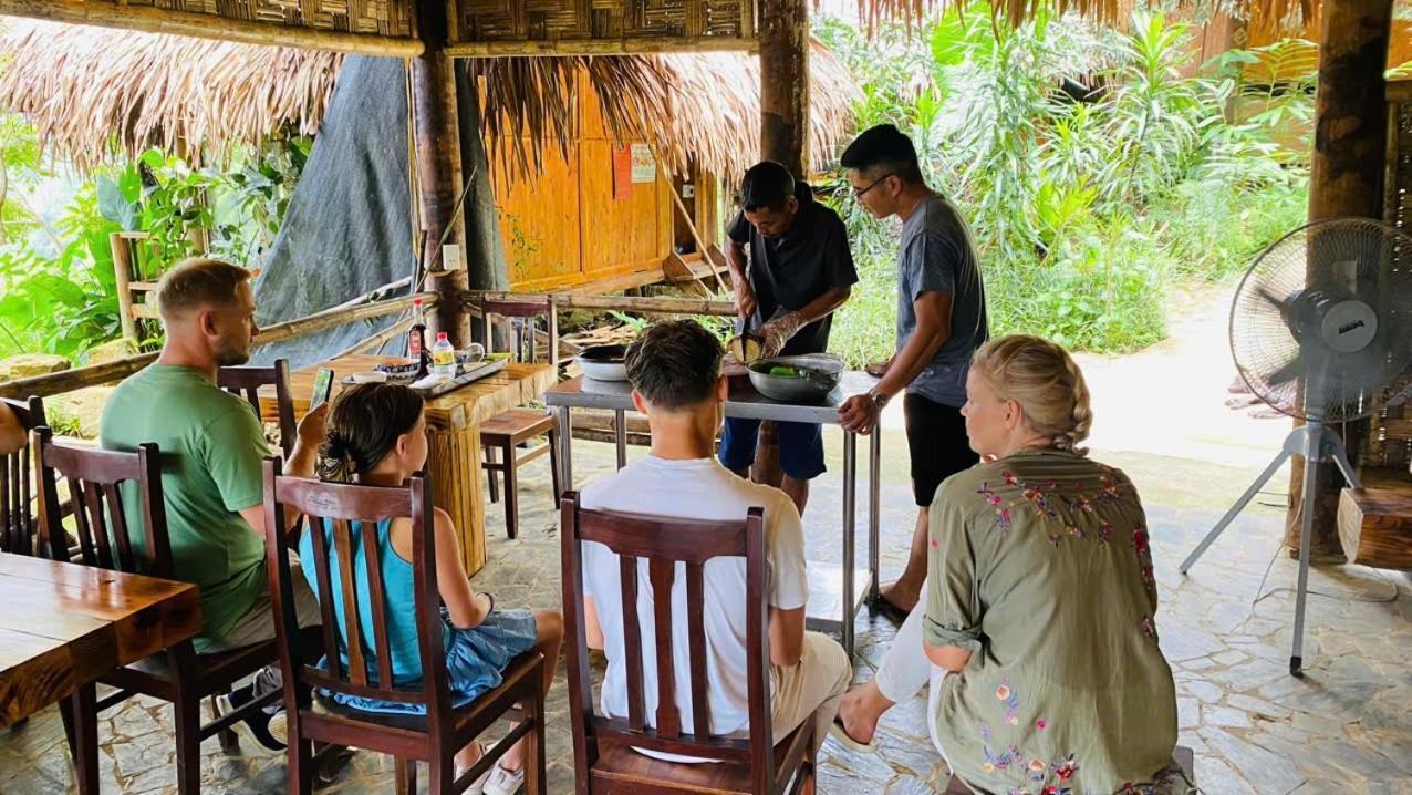 Pu Luong Cuisine Garden Homestay Lang Bang Dış mekan fotoğraf