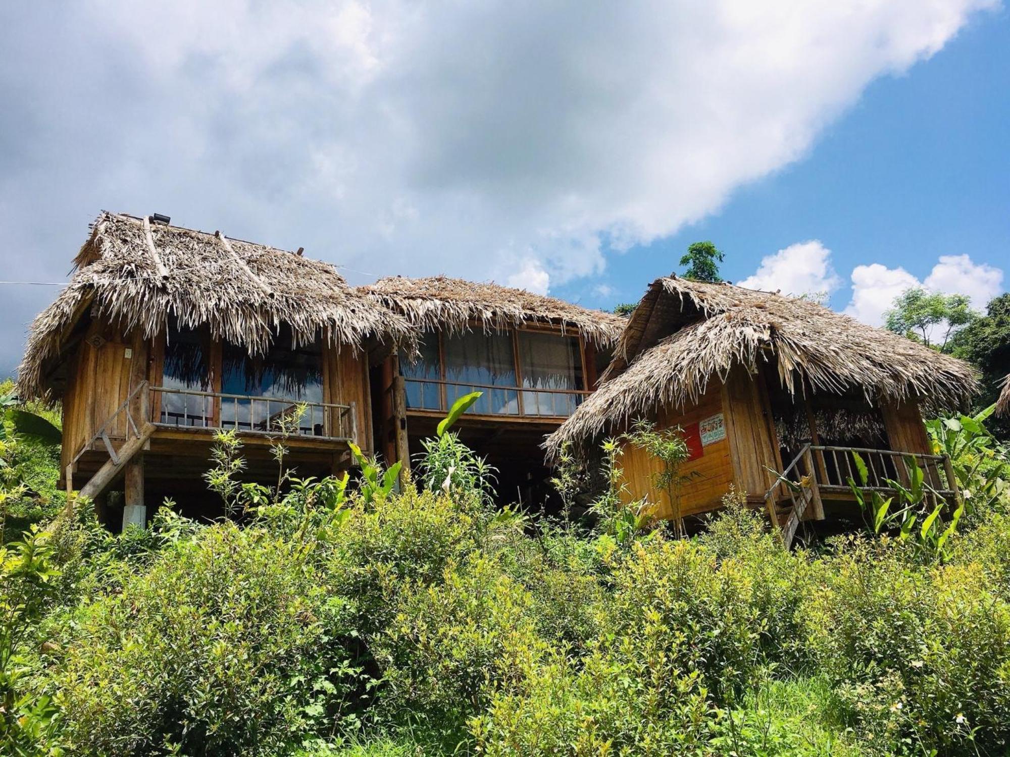 Pu Luong Cuisine Garden Homestay Lang Bang Dış mekan fotoğraf