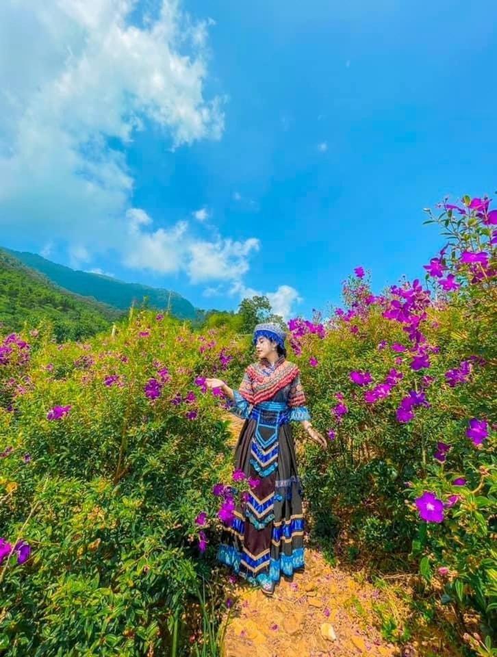 Pu Luong Cuisine Garden Homestay Lang Bang Dış mekan fotoğraf