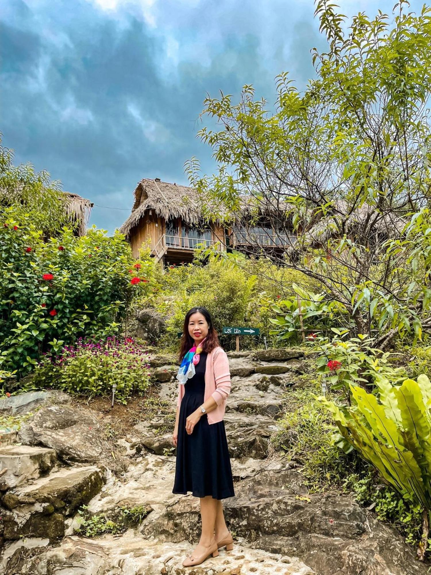 Pu Luong Cuisine Garden Homestay Lang Bang Dış mekan fotoğraf