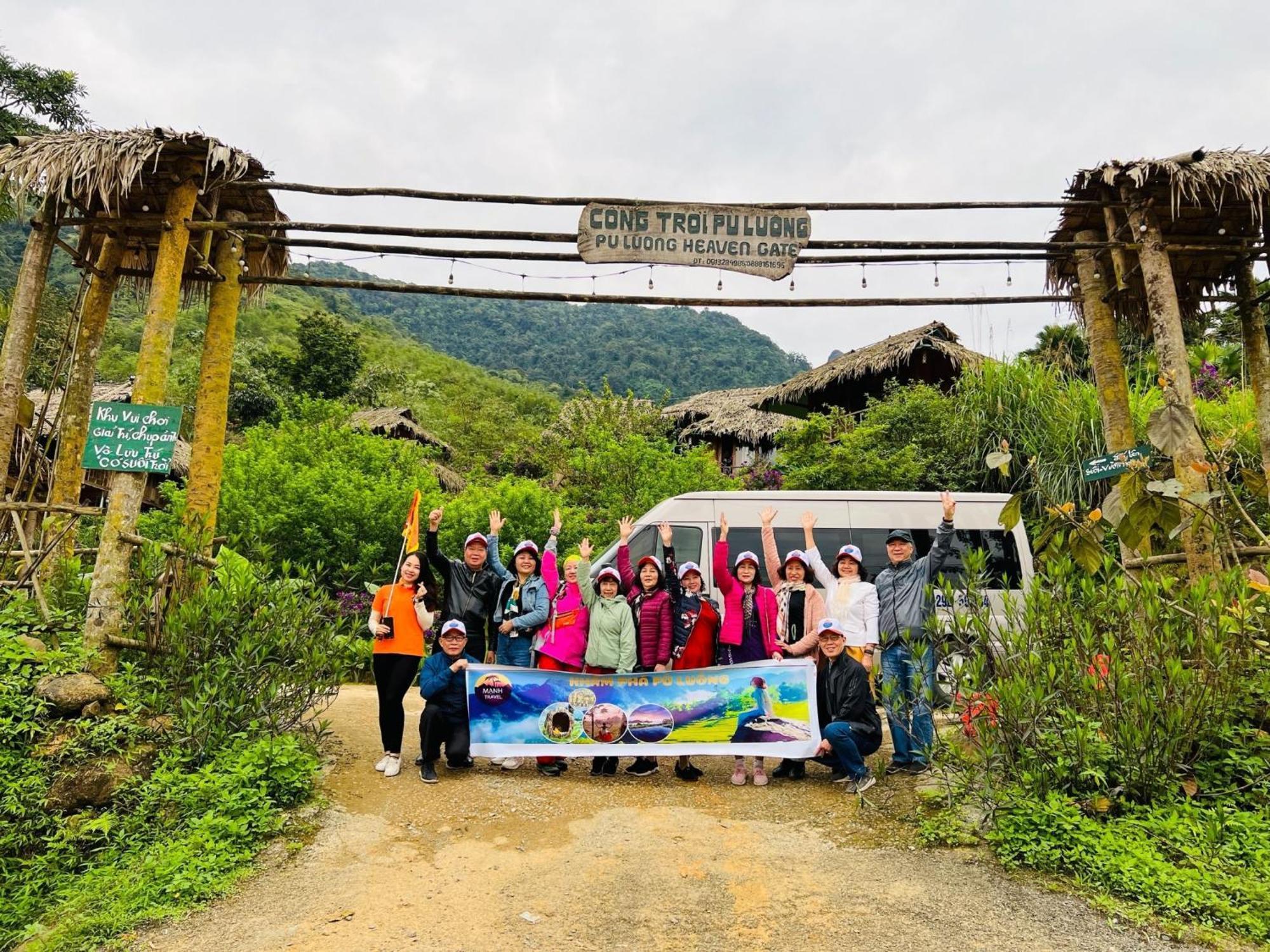 Pu Luong Cuisine Garden Homestay Lang Bang Dış mekan fotoğraf