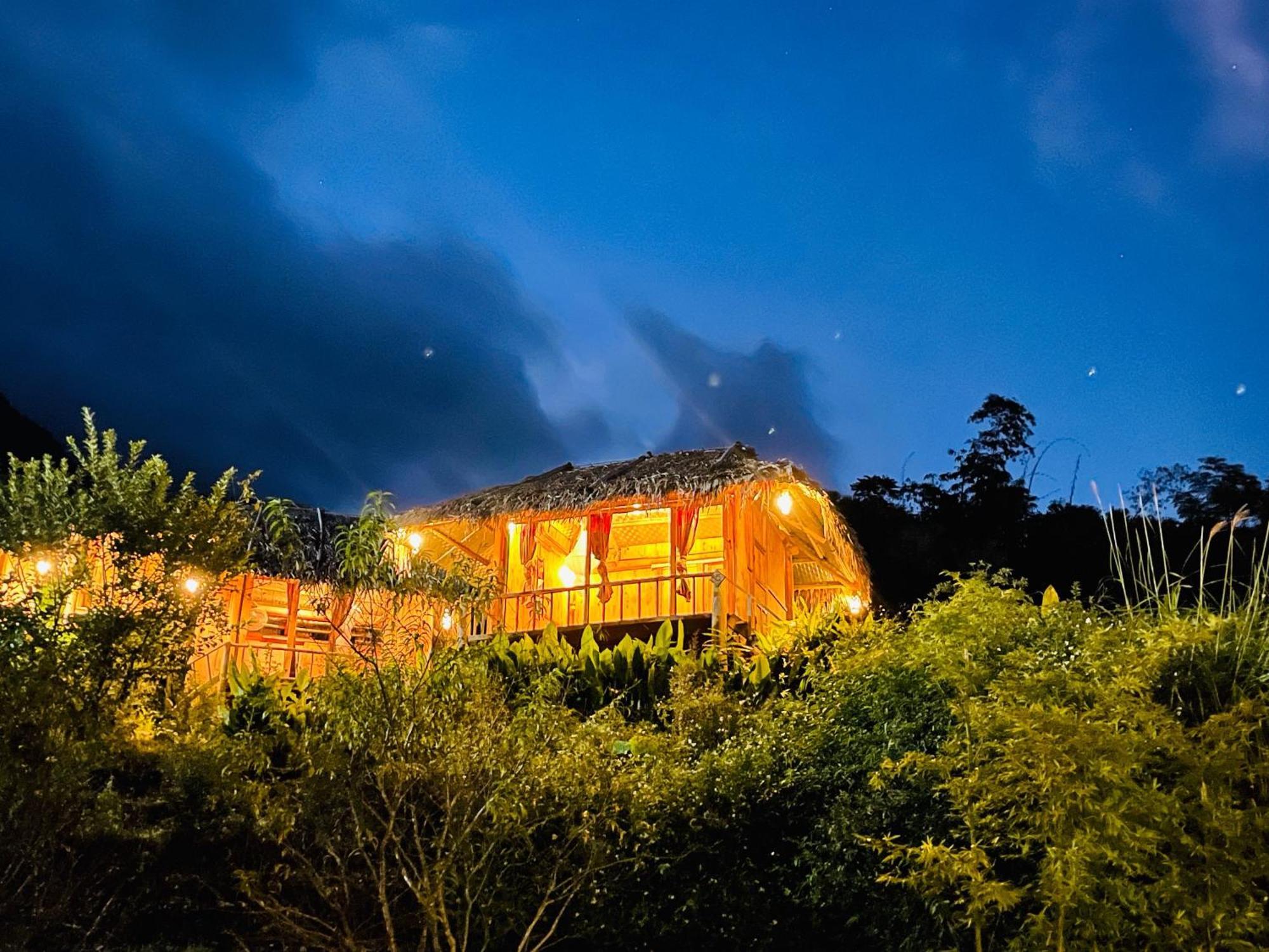 Pu Luong Cuisine Garden Homestay Lang Bang Dış mekan fotoğraf